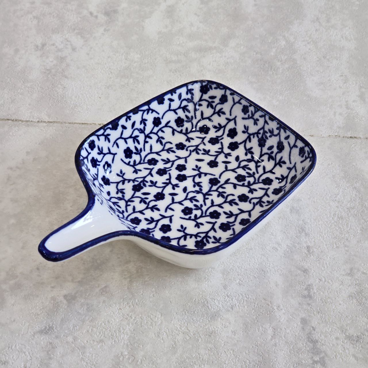 Danny Home Floral Design Ceramic Sauce Dish – 4.75 Inch - My Store