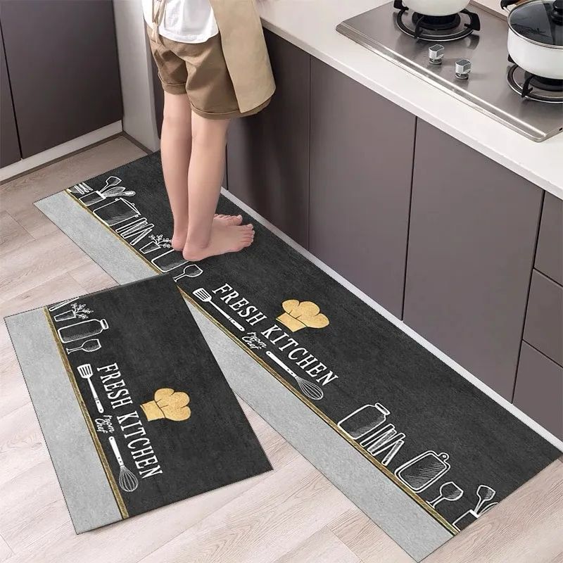 2-Piece Extra Large Runner & Mat Set – Napa Leather Finish with Anti-Slip Base - My Store