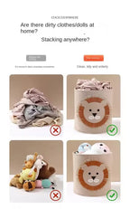 Animal-Themed Felt Storage Basket - My Store