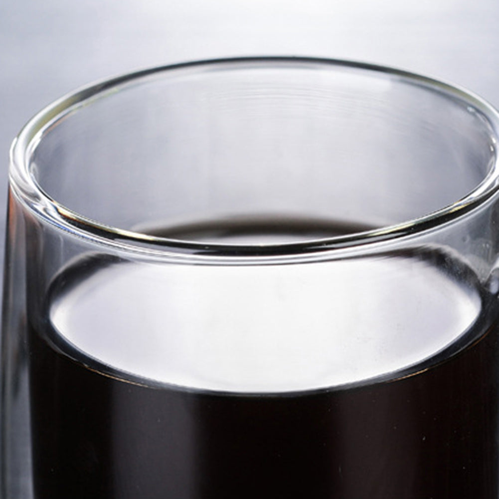 400ml Double Wall Heat-Resistant Glass Mug