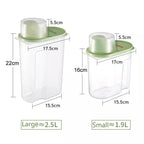 Airtight Cereal & Grain Storage Containers with Measuring Cup - My Store