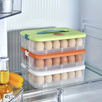 🥚 Portable Egg Storage Crisper – 24 Egg