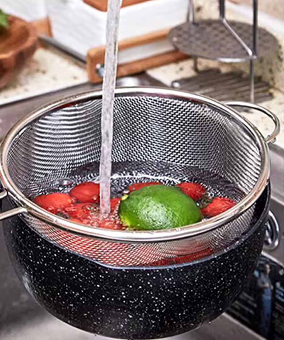 Stainless Steel Strainer Basket - My Store