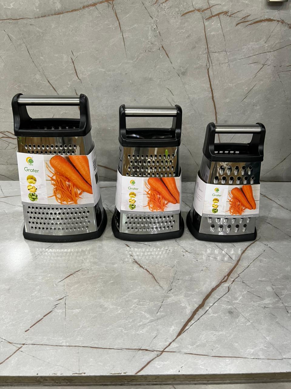 Spring Chef Professional Box Grater (4-Sided)