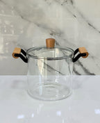 Heat Resistant Borosilicate Glass Cooking Pot - My Store