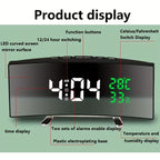 6.6-Inch Multifunctional LED Alarm Clock - My Store