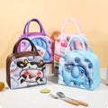 Large Capacity Insulated Lunch Bag – Cute 3D Designs for Kids & Adults