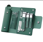 10pcs Deluxe Manicure & Pedicure Set – Stainless Steel Grooming Kit - My Store