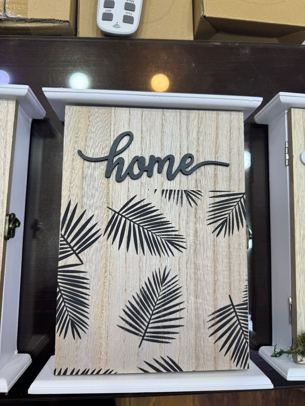 Wooden Wall Mounted Key Holder - My Store