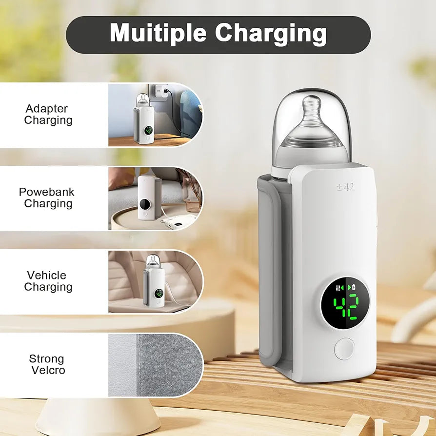 Portable Fast-Heating Bottle Warmer (Cordless) - My Store