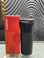 Starbucks Travel Mug With Leather Cover 473ml