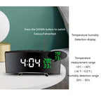 6.6-Inch Multifunctional LED Alarm Clock - My Store