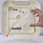 Airtight PP Rice Storage Bin – 20 KG Capacity