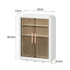 Bathroom Cabinet Punch-Free Wall-Mounted Storage Rack with Magnetic Suction - My Store