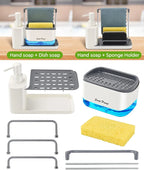 5-in-1 Organizer for Kitchen Sink Countertop Storage Organize - Useful Kitchen Gadget - My Store