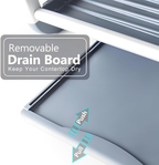 Aluminum Dish Drainer Rack – 2-Tier - My Store