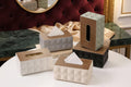 Wood top  Tissue Box